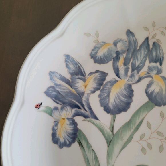 Lenox Butterfly Meadow Orange Sulphur Dinner Plate 11" - Picture 2 of 7